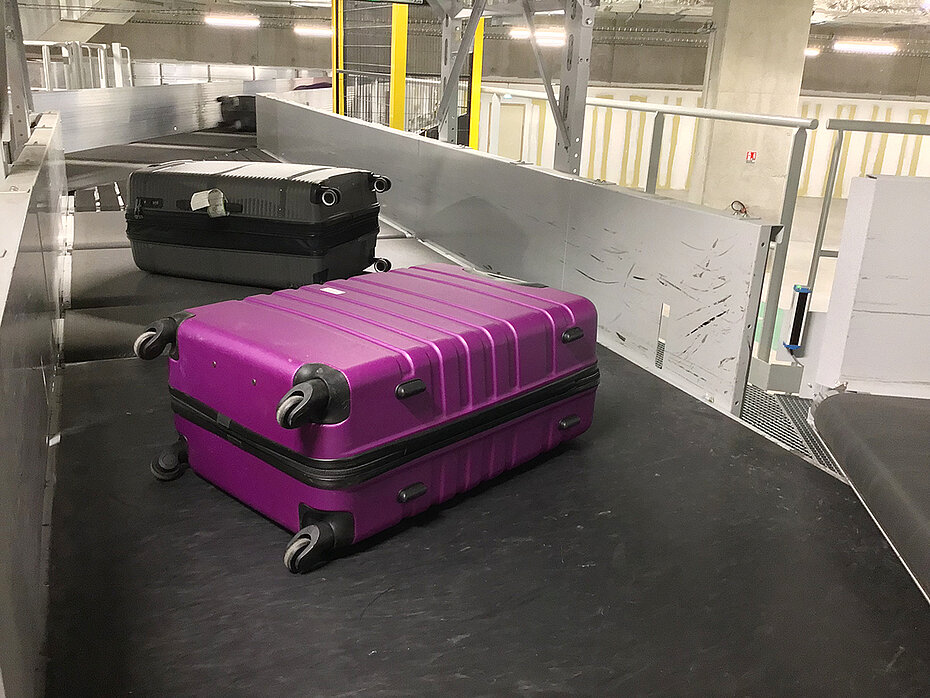 Fives' GENI-Belt sorter in BHS Marseille-Provence airport